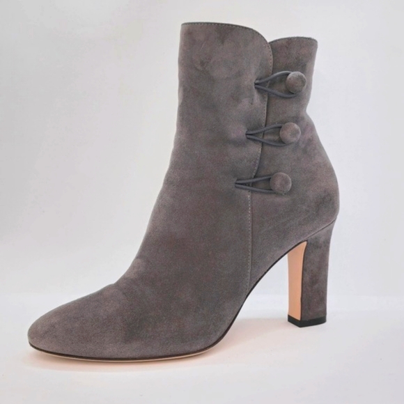 GIANVITO ROSSI Grey Suede Boots Size IT36/US6 - Picture 2 of 14